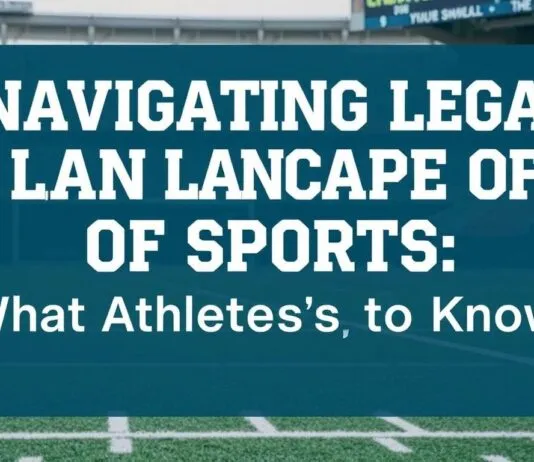 Navigating the Legal Landscape of Sports: What Athletes Need to Know Navigating the Legal Landscape of Sports: What Athletes Need to Know