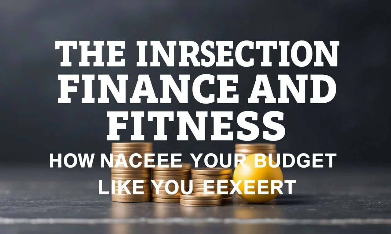 The Intersection of Finance and Fitness: How to Manage Your Sports Budget Like a Pro The Intersection of Finance and Fitness: How to Manage Your Sports Budget Like an Expert