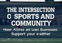The Intersection of Sports and Community: How Athletes and Local Businesses Boost Each Other The Intersection of Sports and Community: How Athletes and Local Businesses Support Each Other