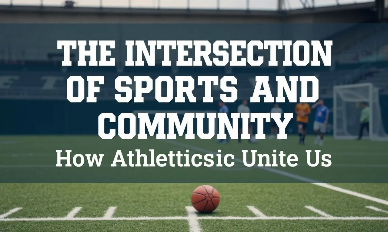 The Intersection of Sports and Community: How Athletics Bring Us Together The Intersection of Sports and Community: How Athletics Unite Us