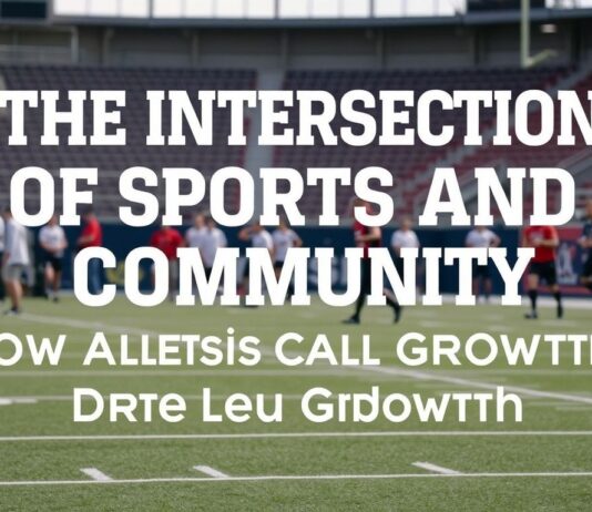 The Intersection of Sports and Community: How Athletes Inspire Local Development The Intersection of Sports and Community: How Athletes Drive Local Growth