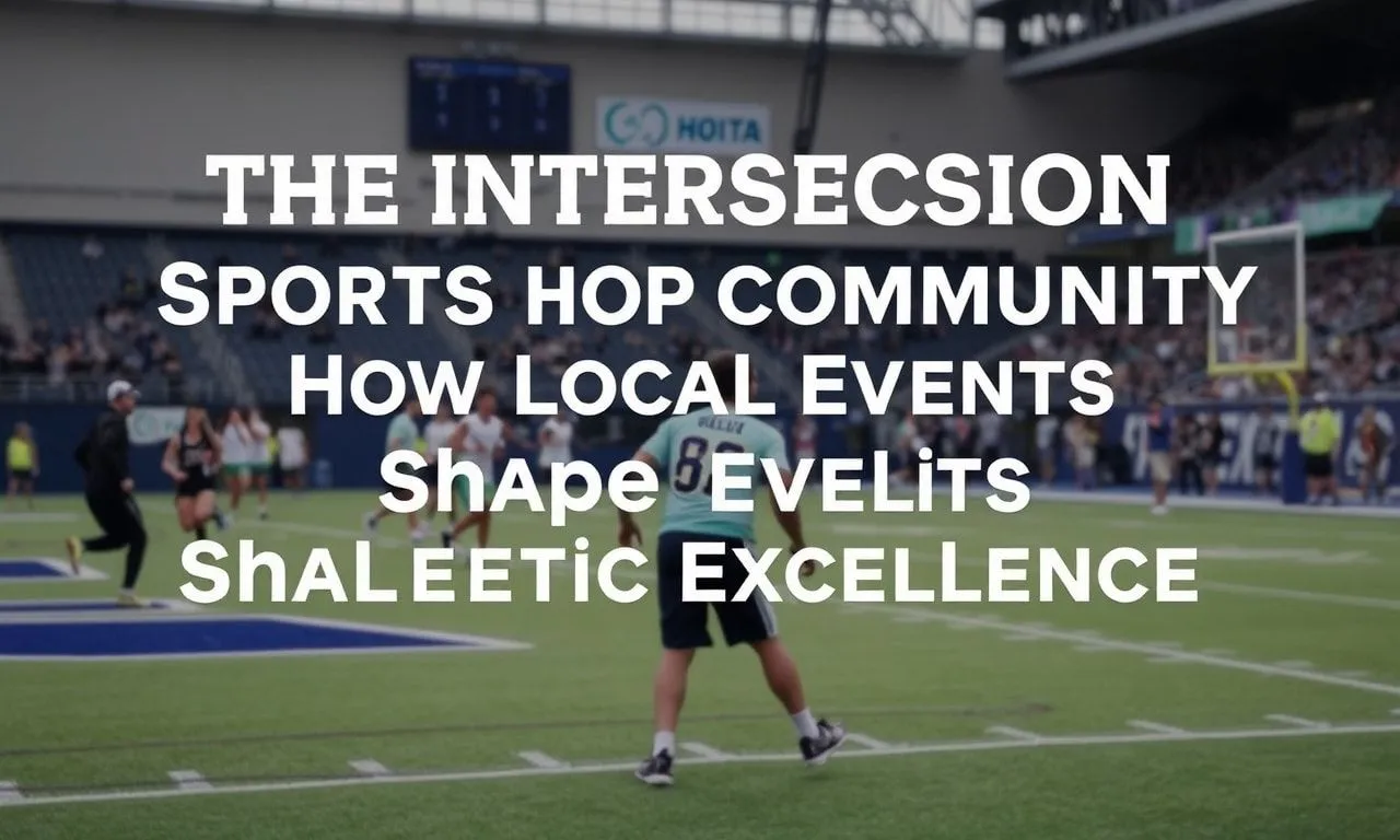 The Intersection of Sports and Community: How Local Events Shape Athletic Excellence The Intersection of Sports and Community: How Local Events Shape Athletic Excellence