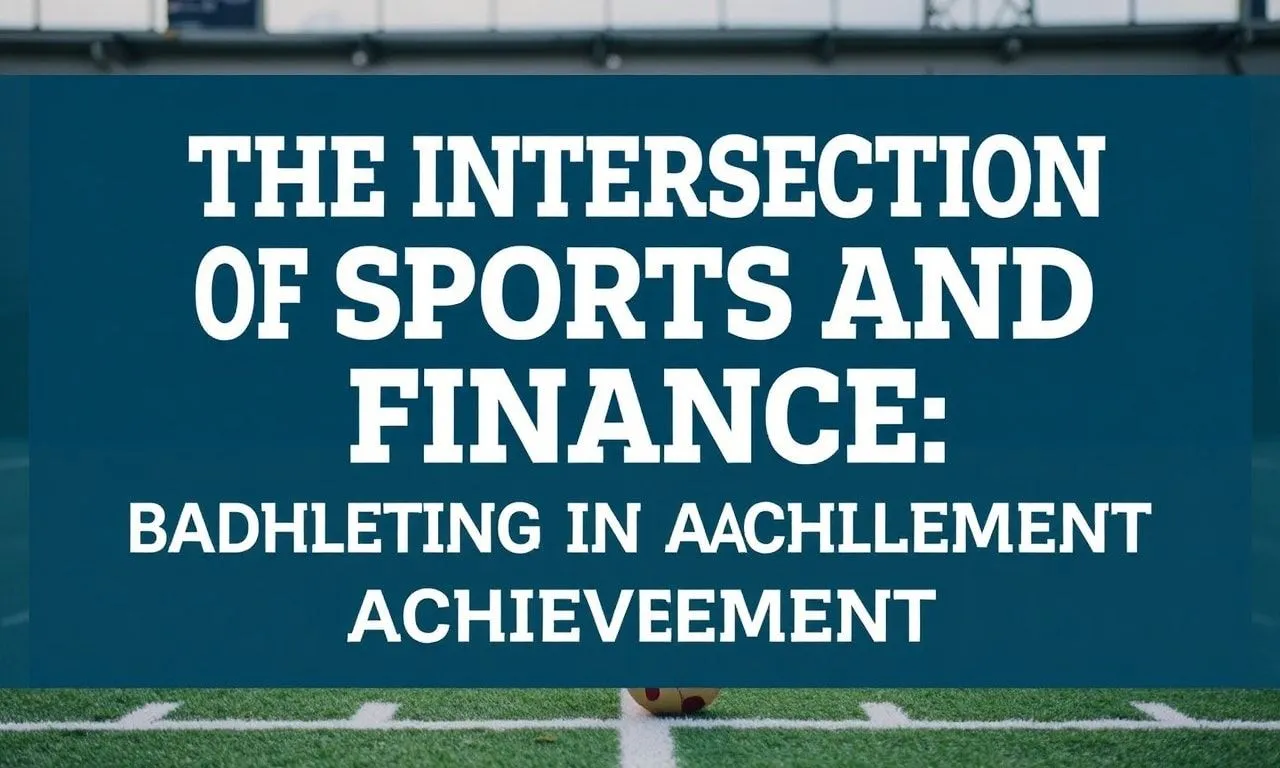 The Intersection of Sports and Finance: Budgeting for Athletic Success The Intersection of Sports and Finance: Budgeting for Athletic Achievement