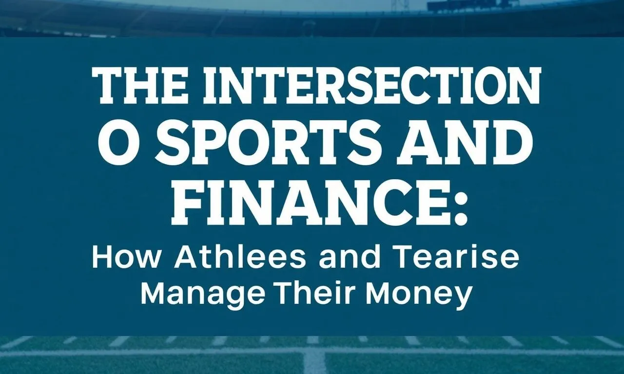 The Intersection of Sports and Finance: How Athletes and Teams Manage Their Money The Intersection of Sports and Finance: How Athletes and Teams Manage Their Money