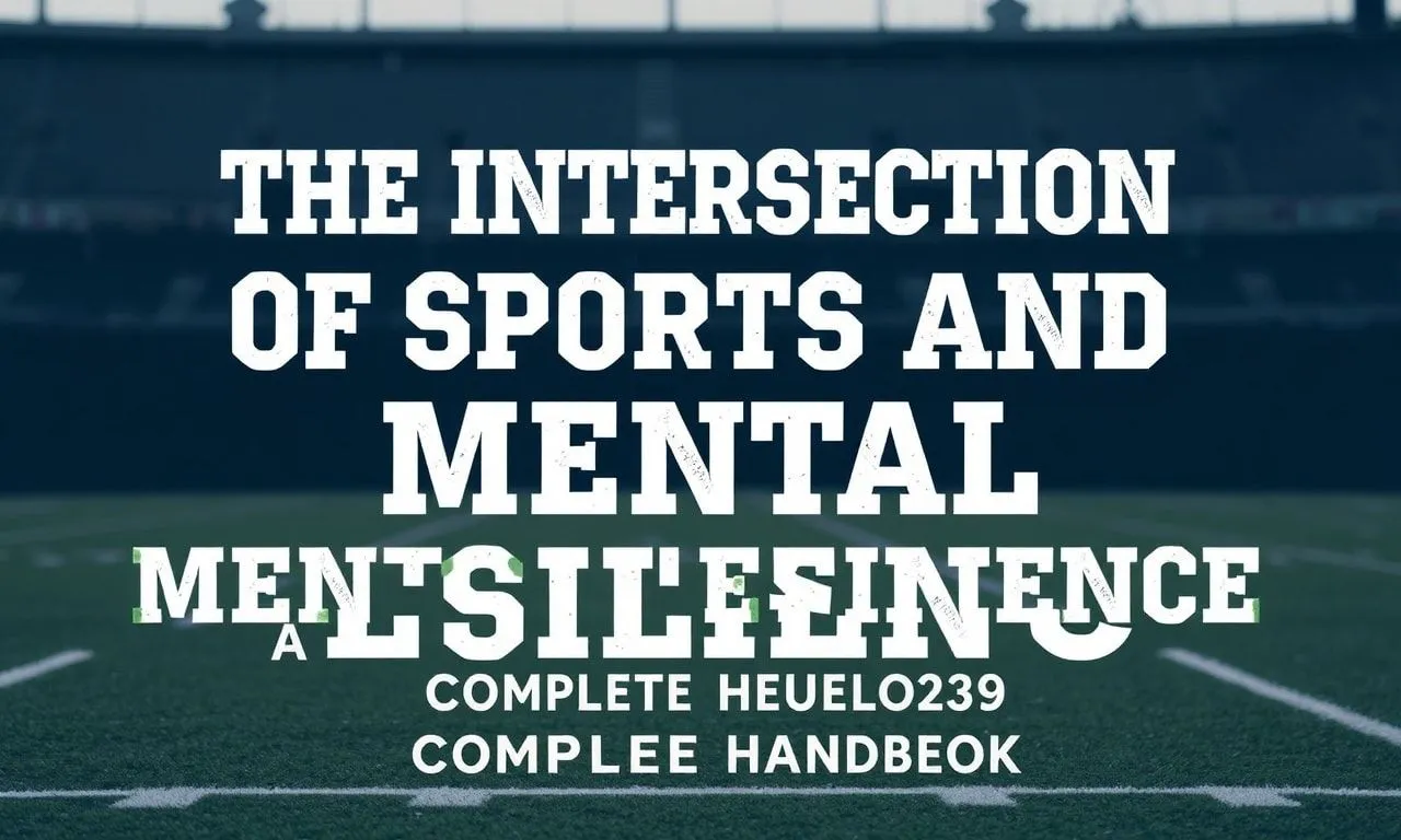 The Intersection of Sports and Mental Resilience: A Comprehensive Guide The Intersection of Sports and Mental Resilience: A Complete Handbook