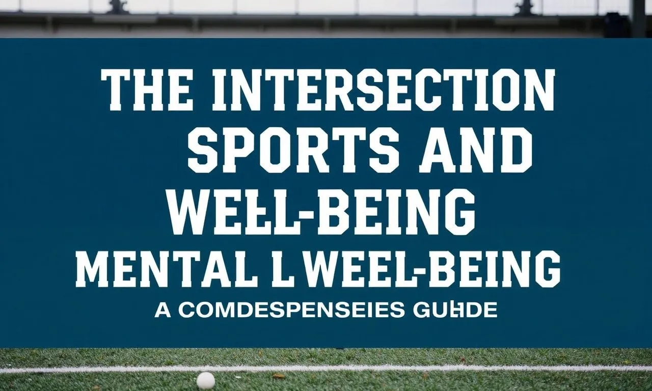 The Intersection of Sports and Mental Well-being: A Comprehensive Guide The Intersection of Sports and Mental Well-being: A Comprehensive Guide