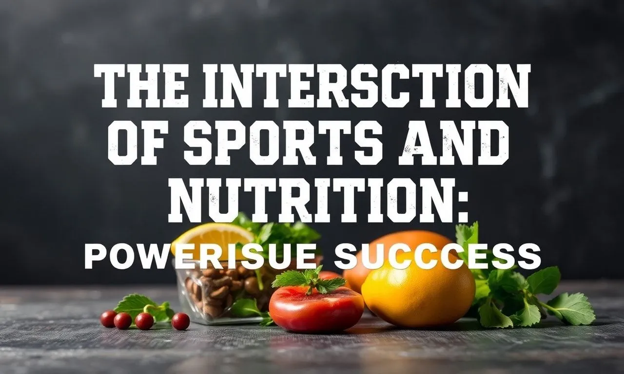 The Intersection of Sports and Nutrition: Fueling Athletic Excellence The Intersection of Sports and Nutrition: Powering Athletic Success