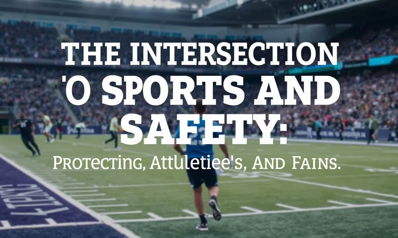 The Intersection of Sports and Safety: Protecting Athletes and Fans The Intersection of Sports and Safety: Protecting Athletes and Fans