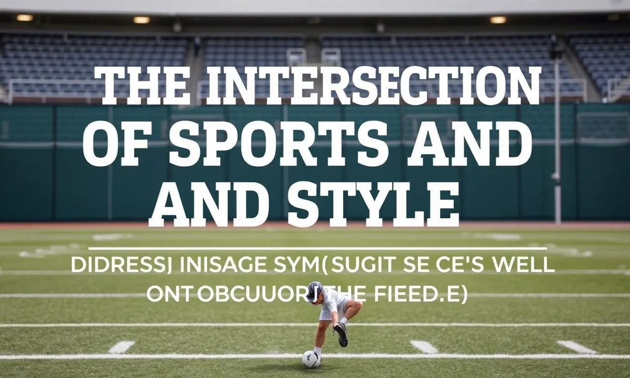 The Intersection of Sports and Style: Dressing for Success On and Off the Field The Intersection of Sports and Style: Dressing for Success On and Off the Field