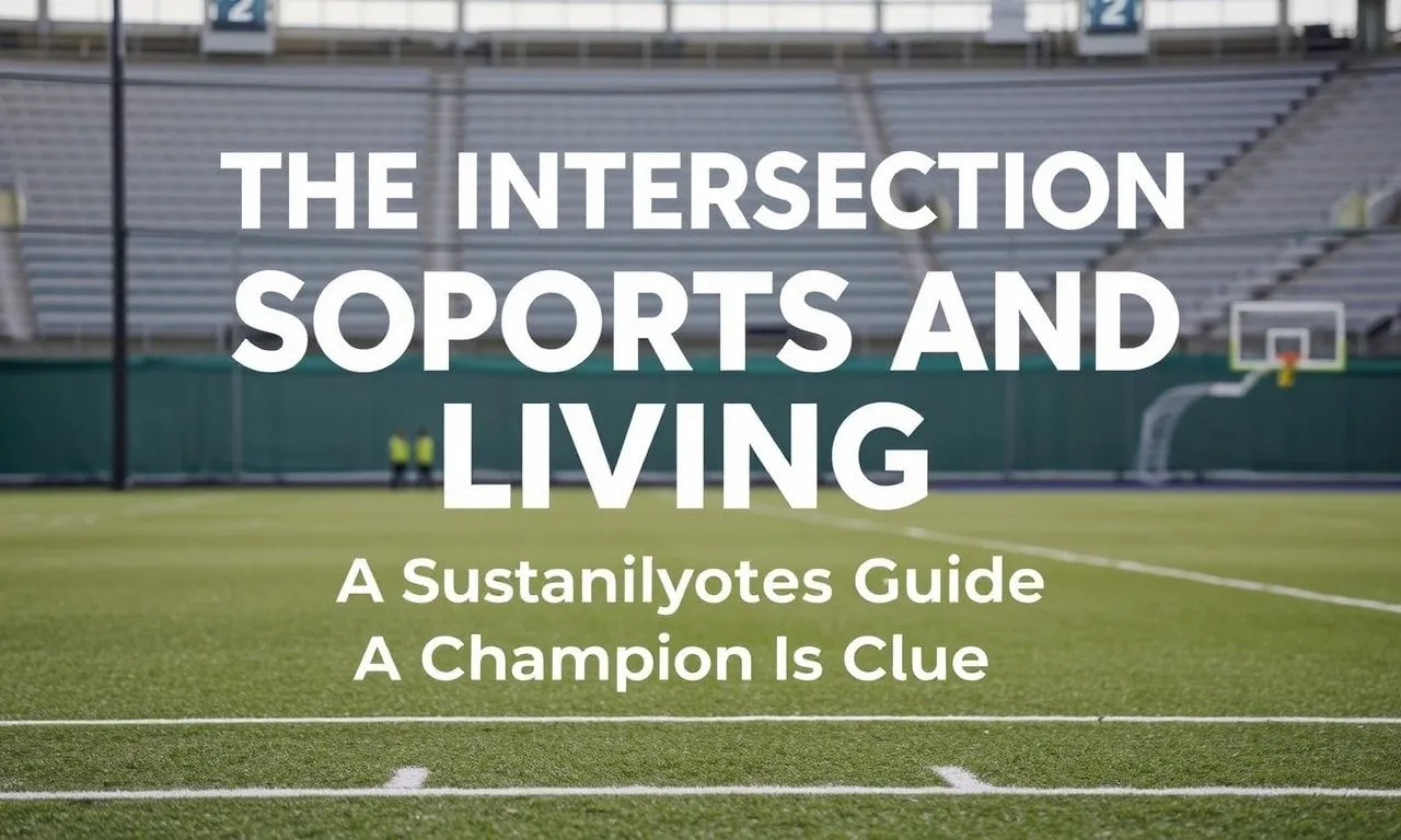 The Intersection of Sports and Sustainable Living: A Champion’s Guide The Intersection of Sports and Sustainable Living: A Champion's Guide