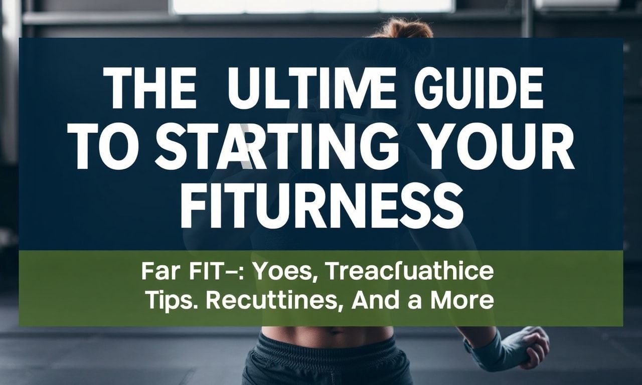 The Ultimate Guide to Starting Your Fitness Journey: Tips, Routines, and More The Ultimate Guide to Starting Your Fitness Journey: Tips, Routines, and More