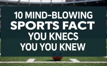 10 Mind-Blowing Sports Facts You Never Knew 10 Mind-Blowing Sports Facts You Never Knew
