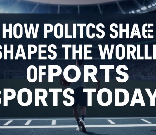 How Politics Shapes the World of Sports Today How Politics Shapes the World of Sports Today