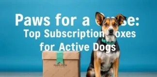 Paws for a Cause: Top Subscription Boxes for Sporty Dogs Paws for a Cause: Top Subscription Boxes for Active Dogs